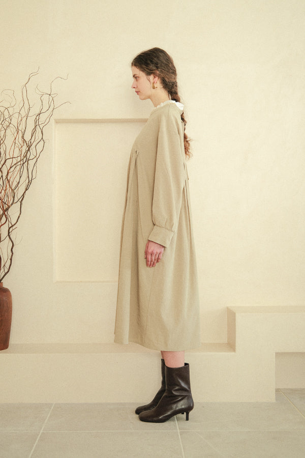 2-Way Detachable Collar Dress