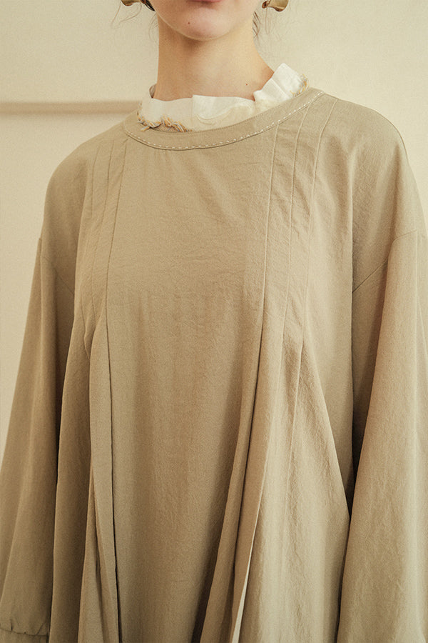 2-Way Detachable Collar Dress