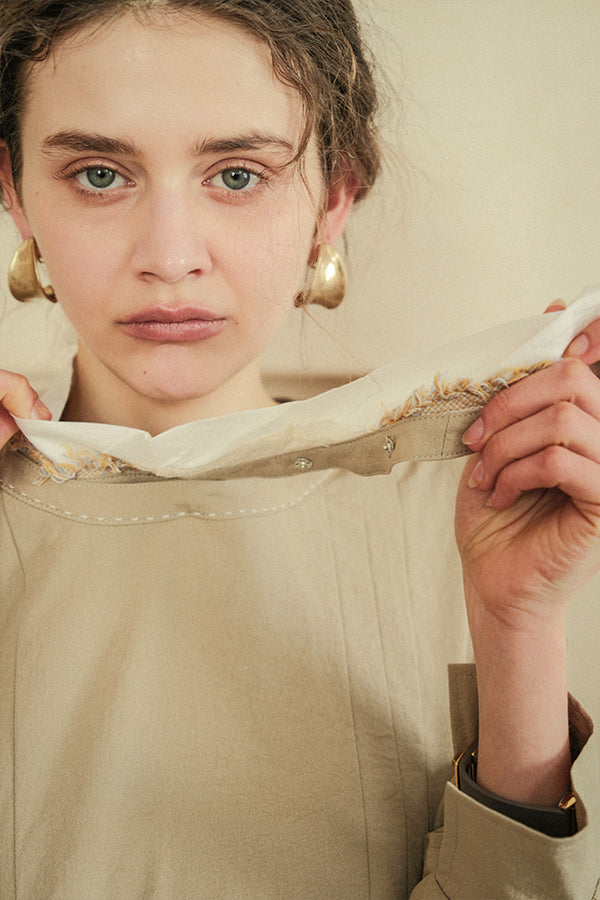 2-Way Detachable Collar Dress