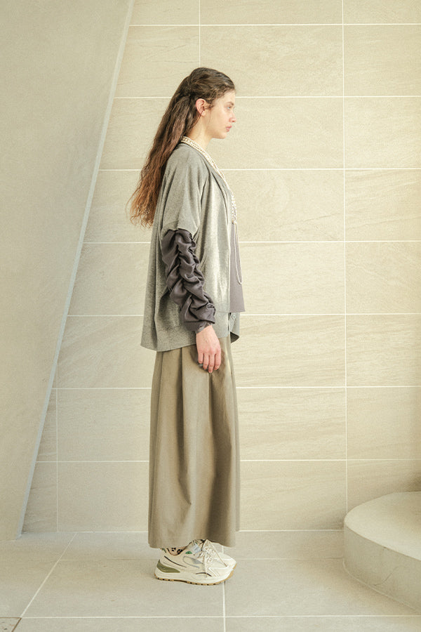 Concealed Placket Cocoon Oversized Vest