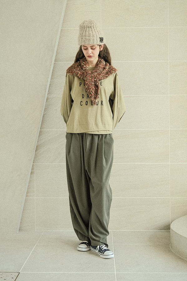 Side Tuck Trousers