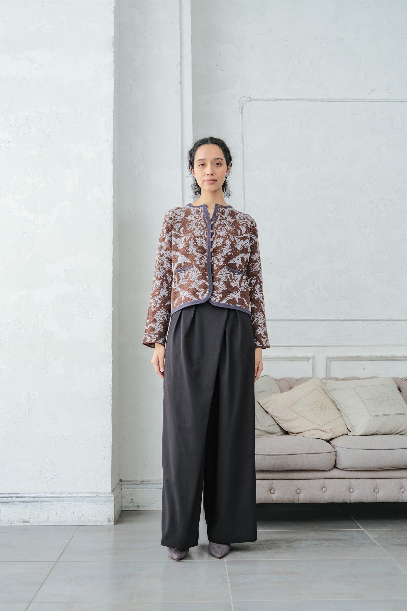 Arabesque Velvet Jacket