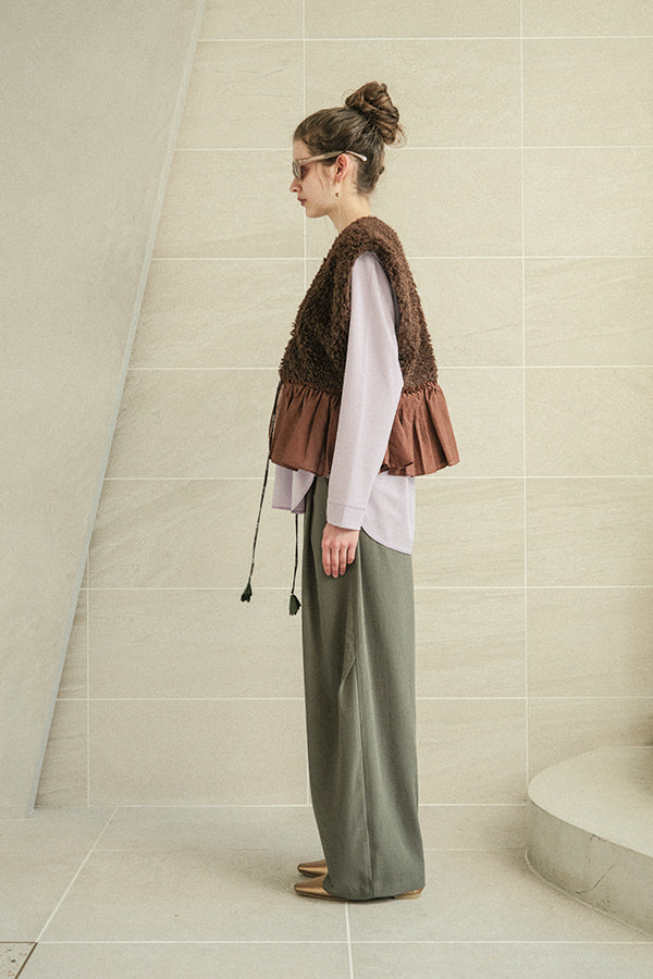 Side Tuck Trousers