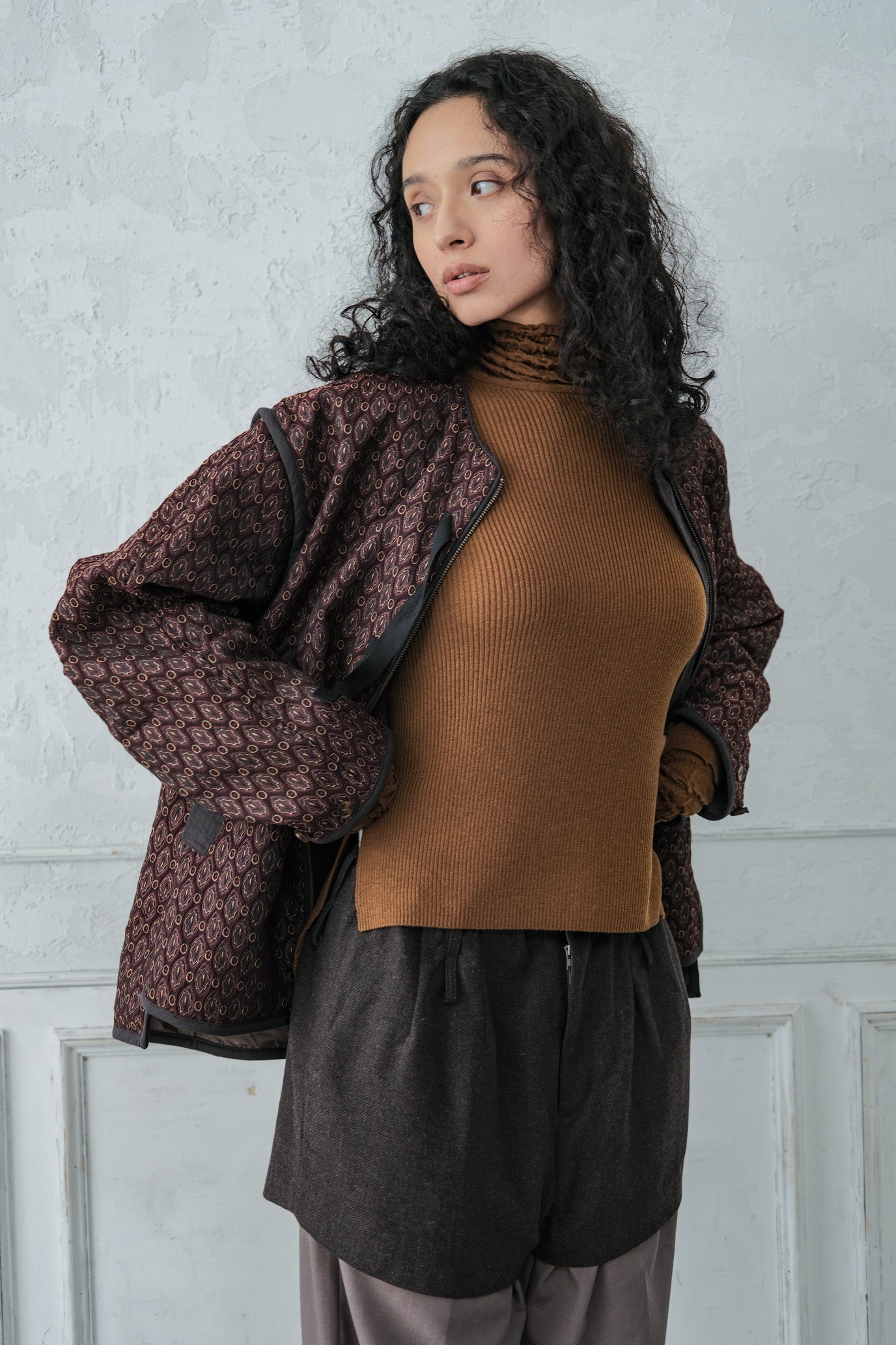 Lace Rib Pullover