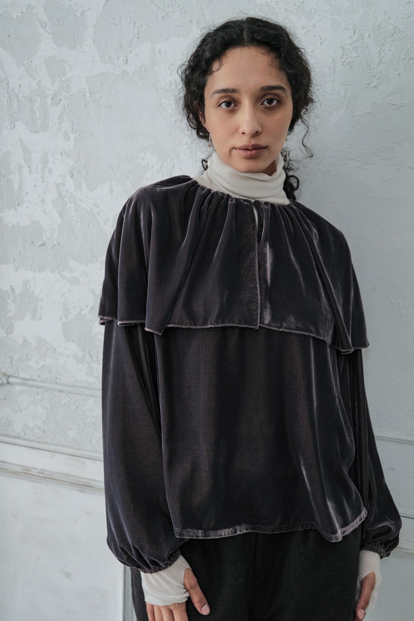 MOCOCHI Rib Turtleneck Pullover