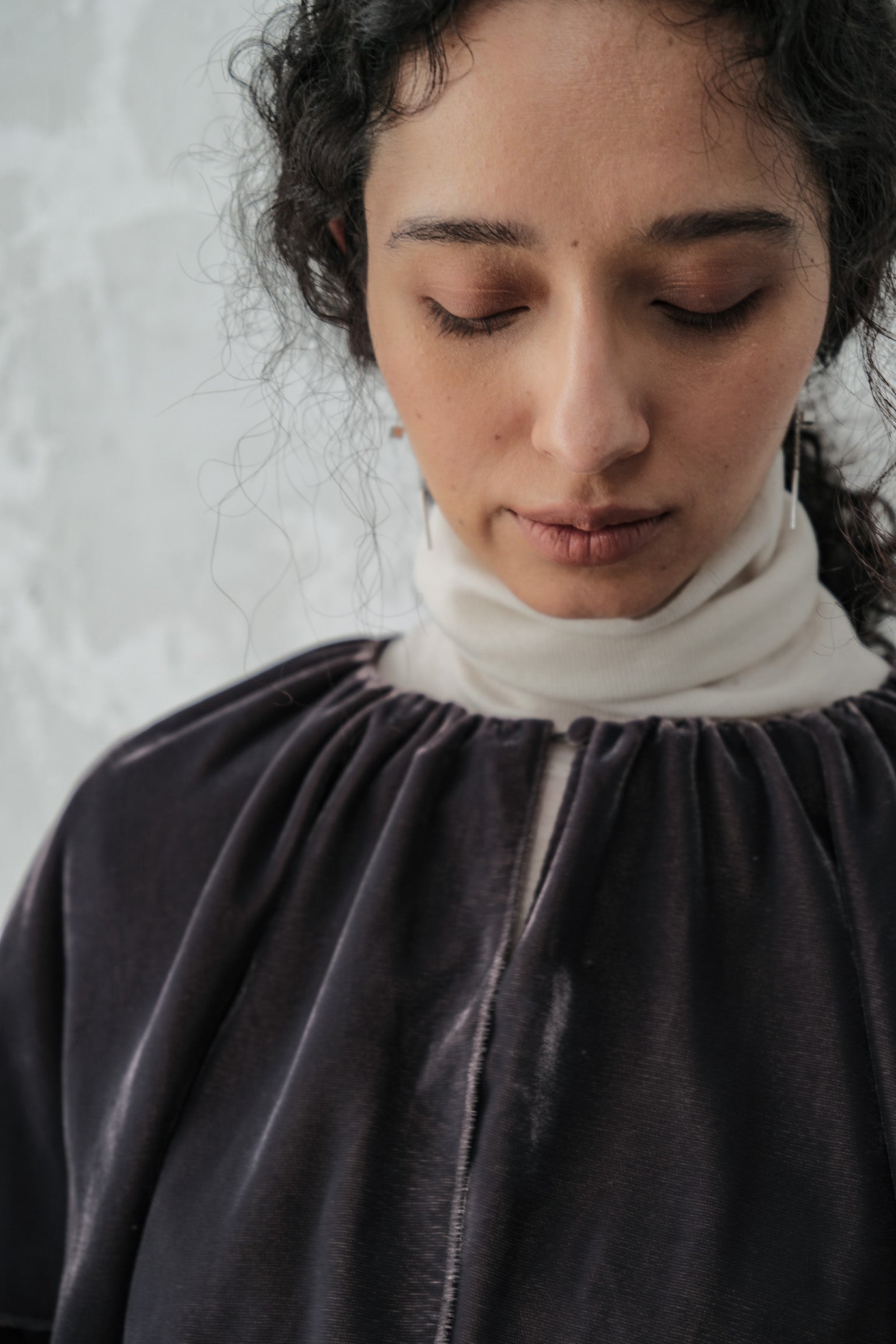 MOCOCHI Rib Turtleneck Pullover