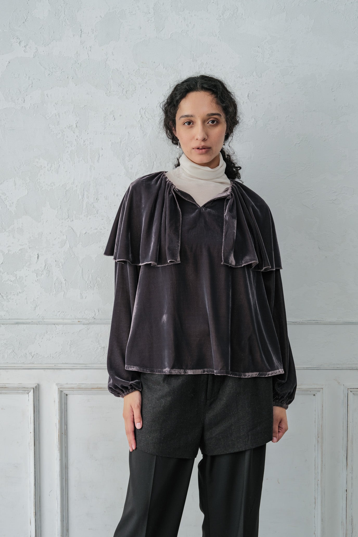 MOCOCHI Rib Turtleneck Pullover