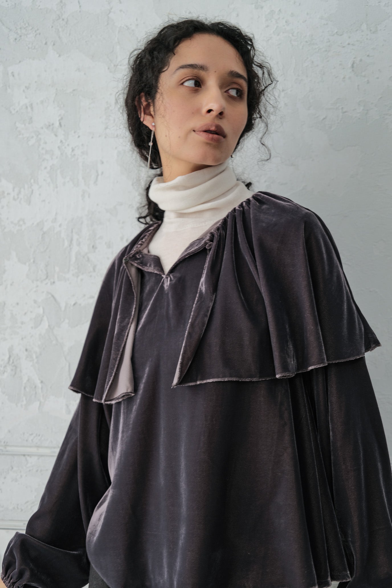 MOCOCHI Rib Turtleneck Pullover