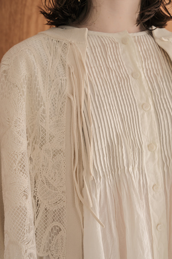 Pin Tuck Blouse
