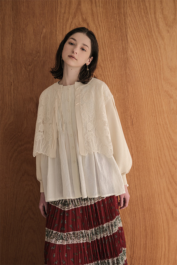 Pin Tuck Blouse