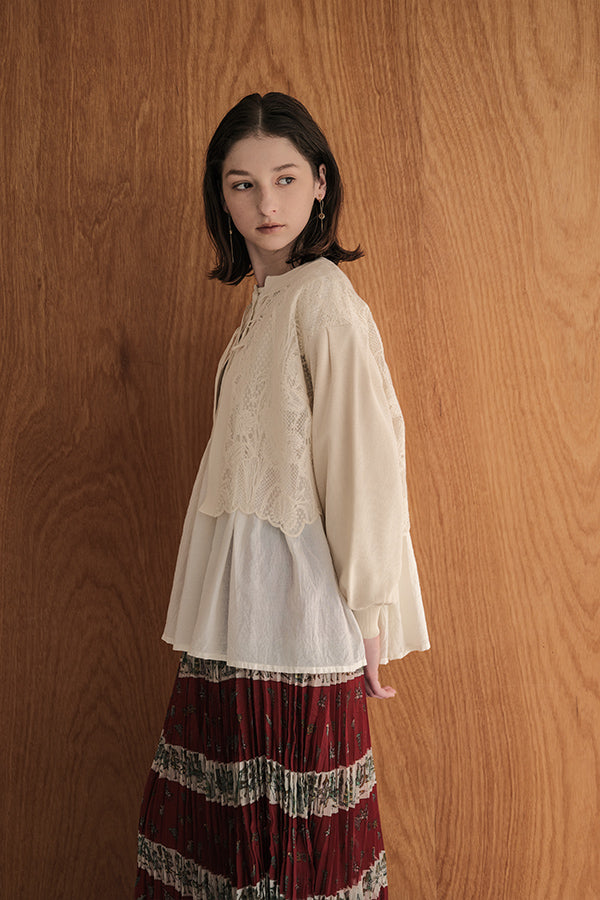 Pin Tuck Blouse