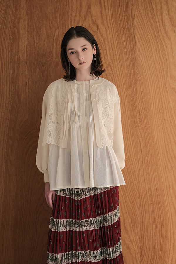 Pin Tuck Blouse