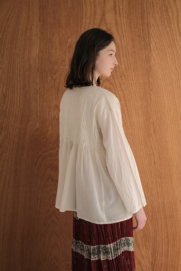 Pin Tuck Blouse