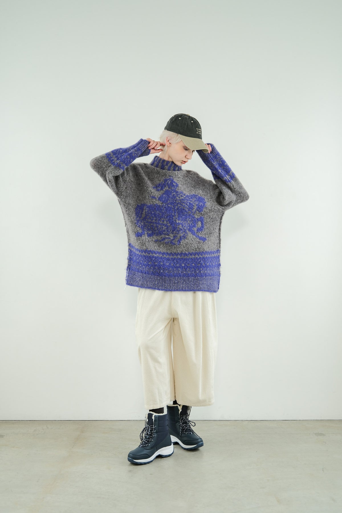 Heritage Knit Jacquard Pullover