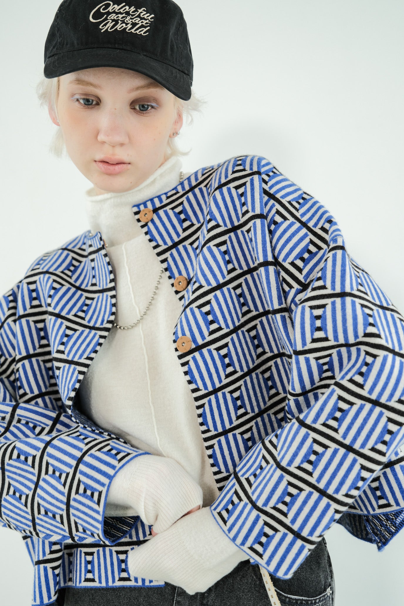 Compressed High Neck Pullover