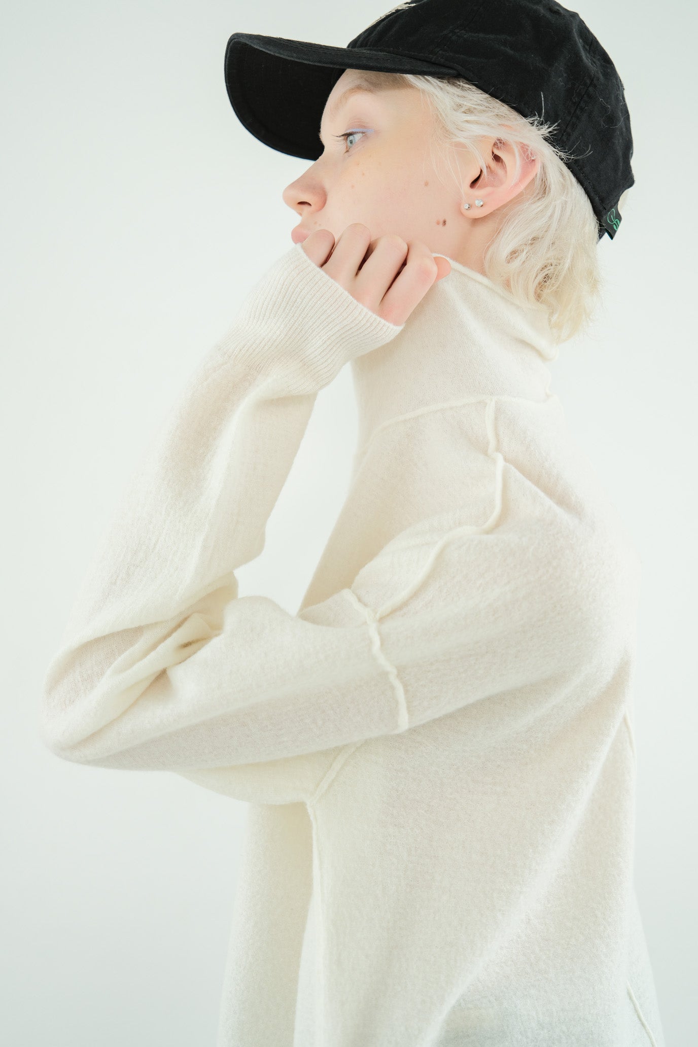 Compressed High Neck Pullover
