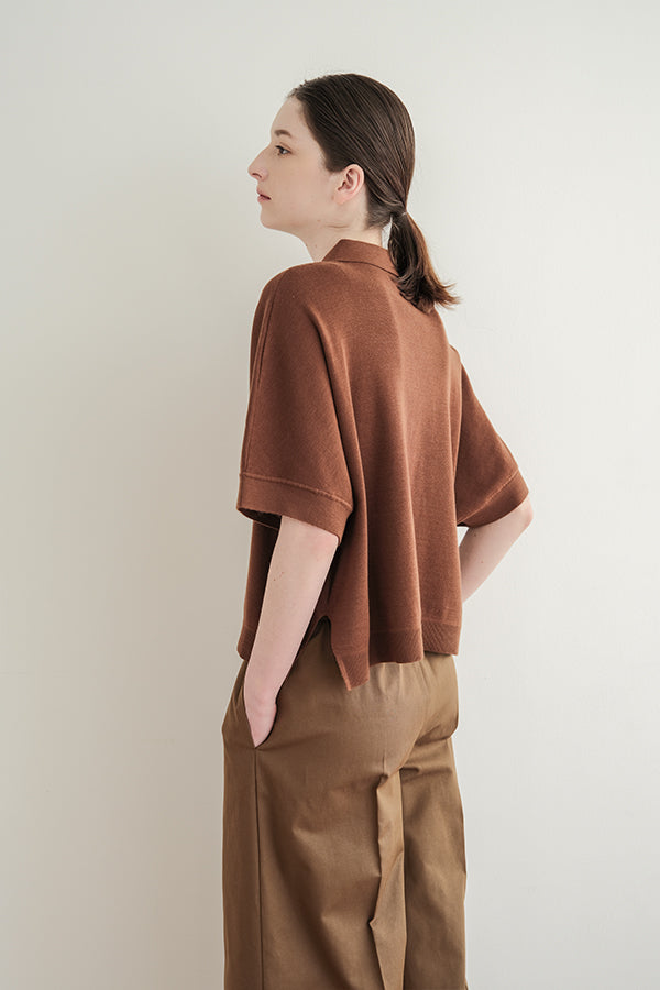 Spangle Embroidered Cocoon Vest