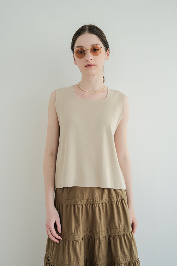 2-Way Full Milano Knit Sleeveless Pullover