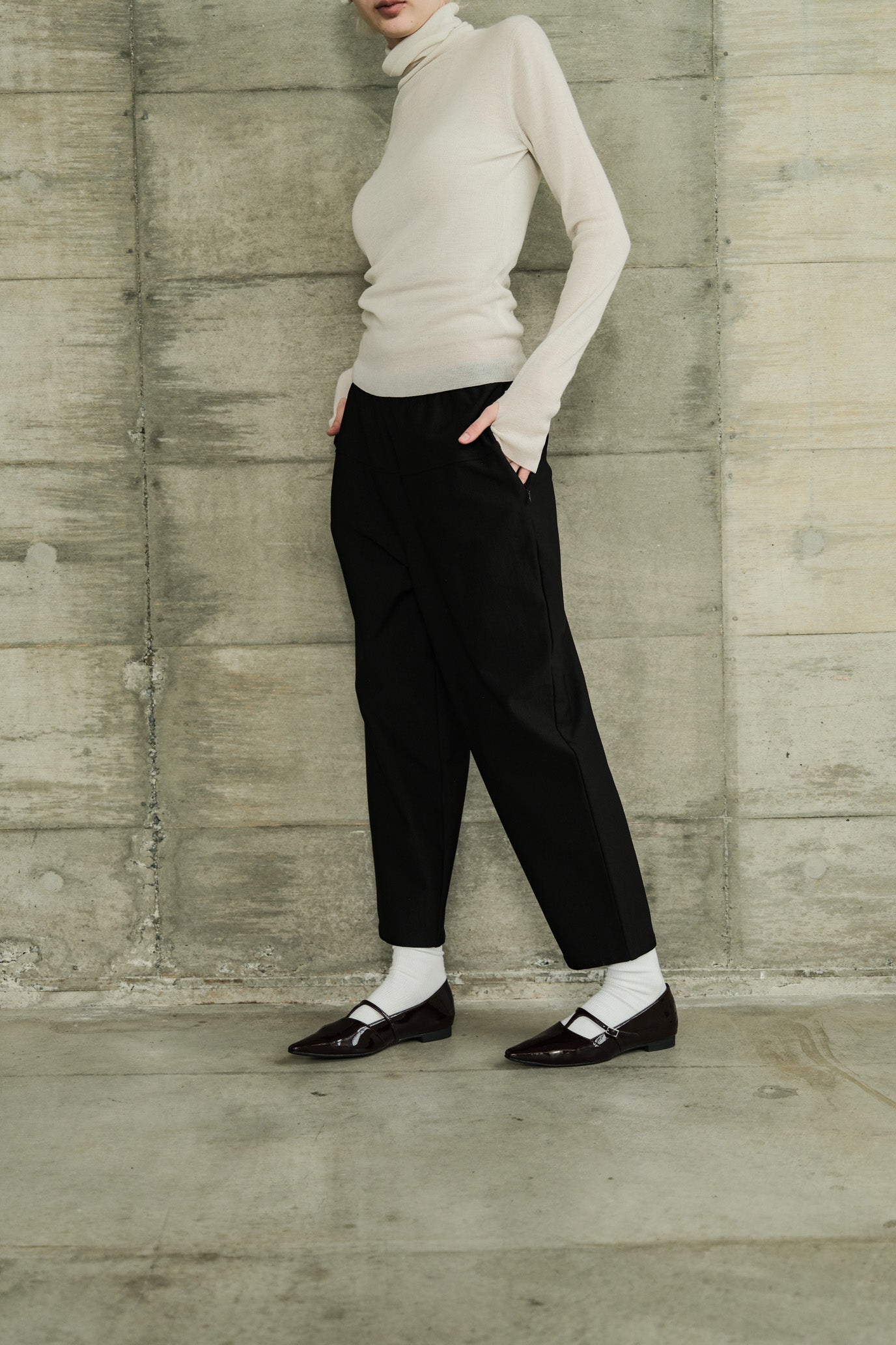 Brushed Soft Tapered Pants