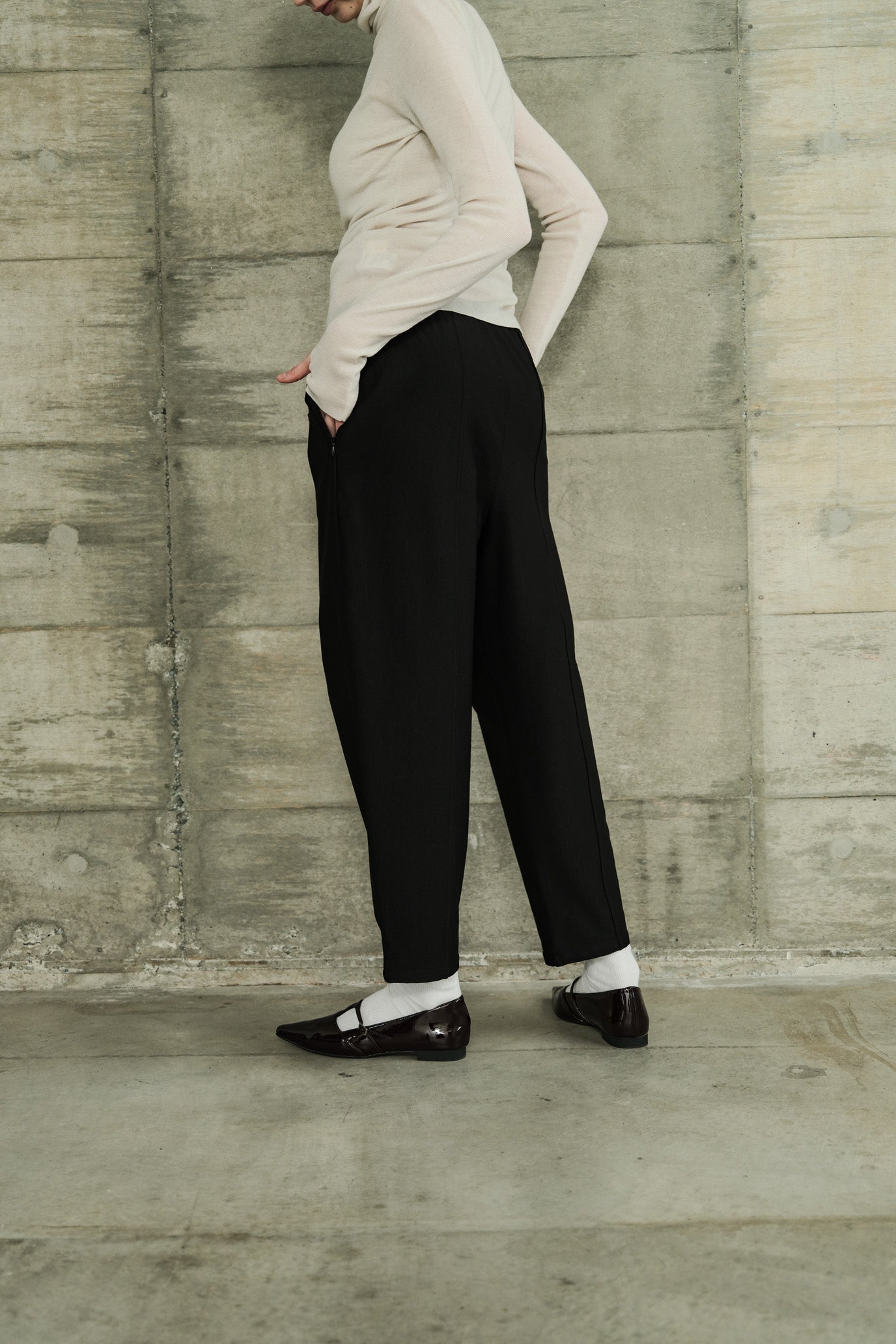 Brushed Soft Tapered Pants