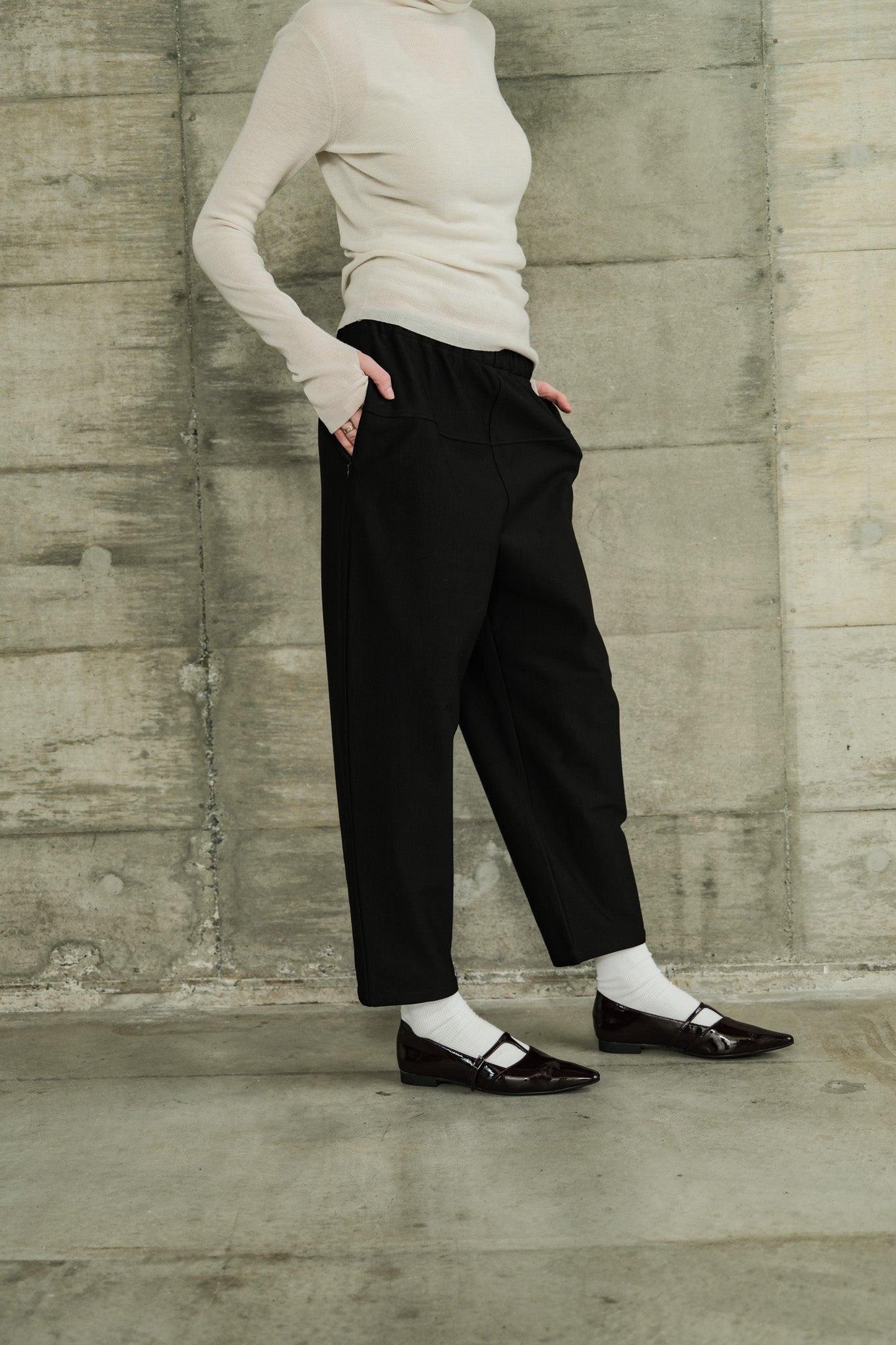 Brushed Soft Tapered Pants