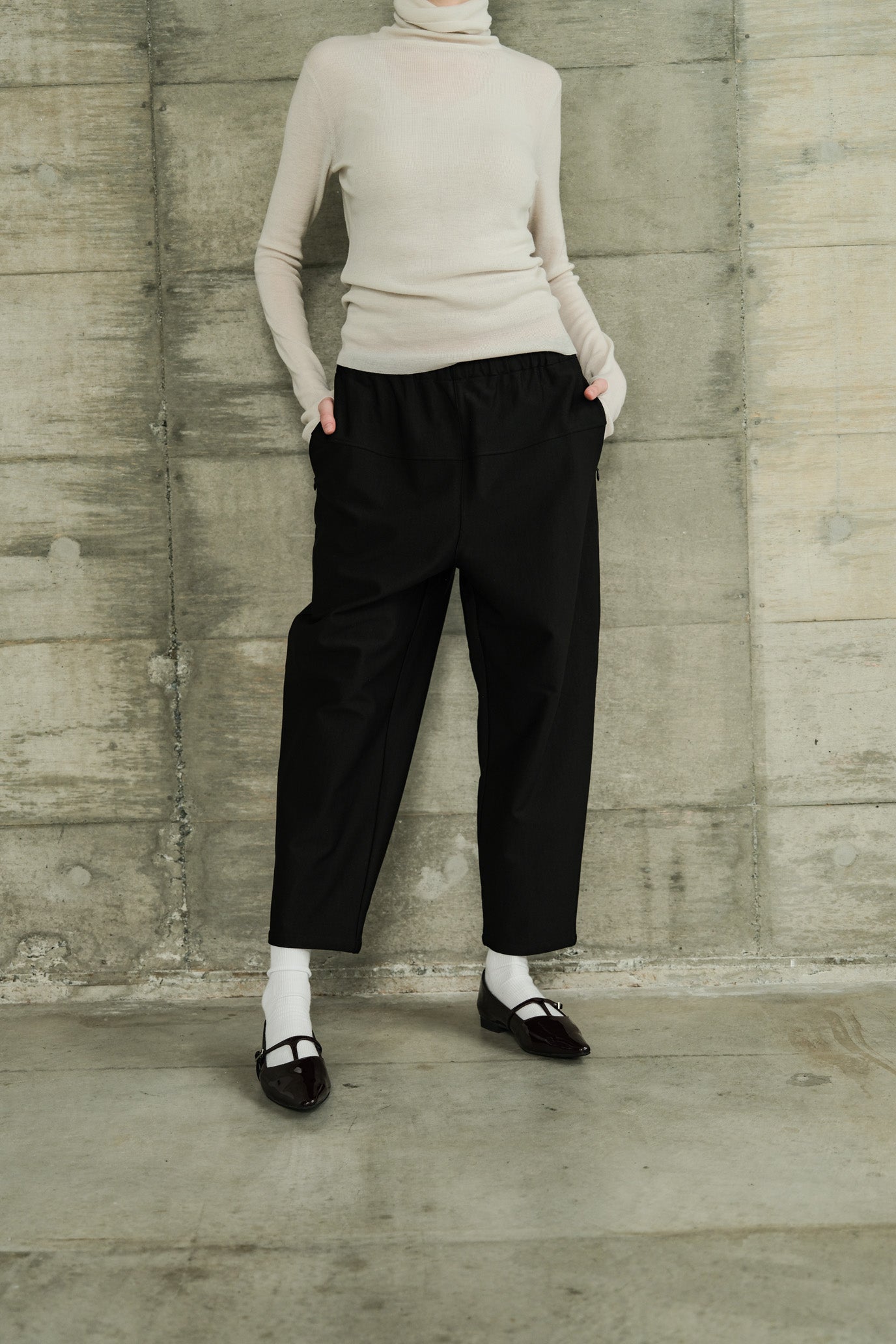 Brushed Soft Tapered Pants