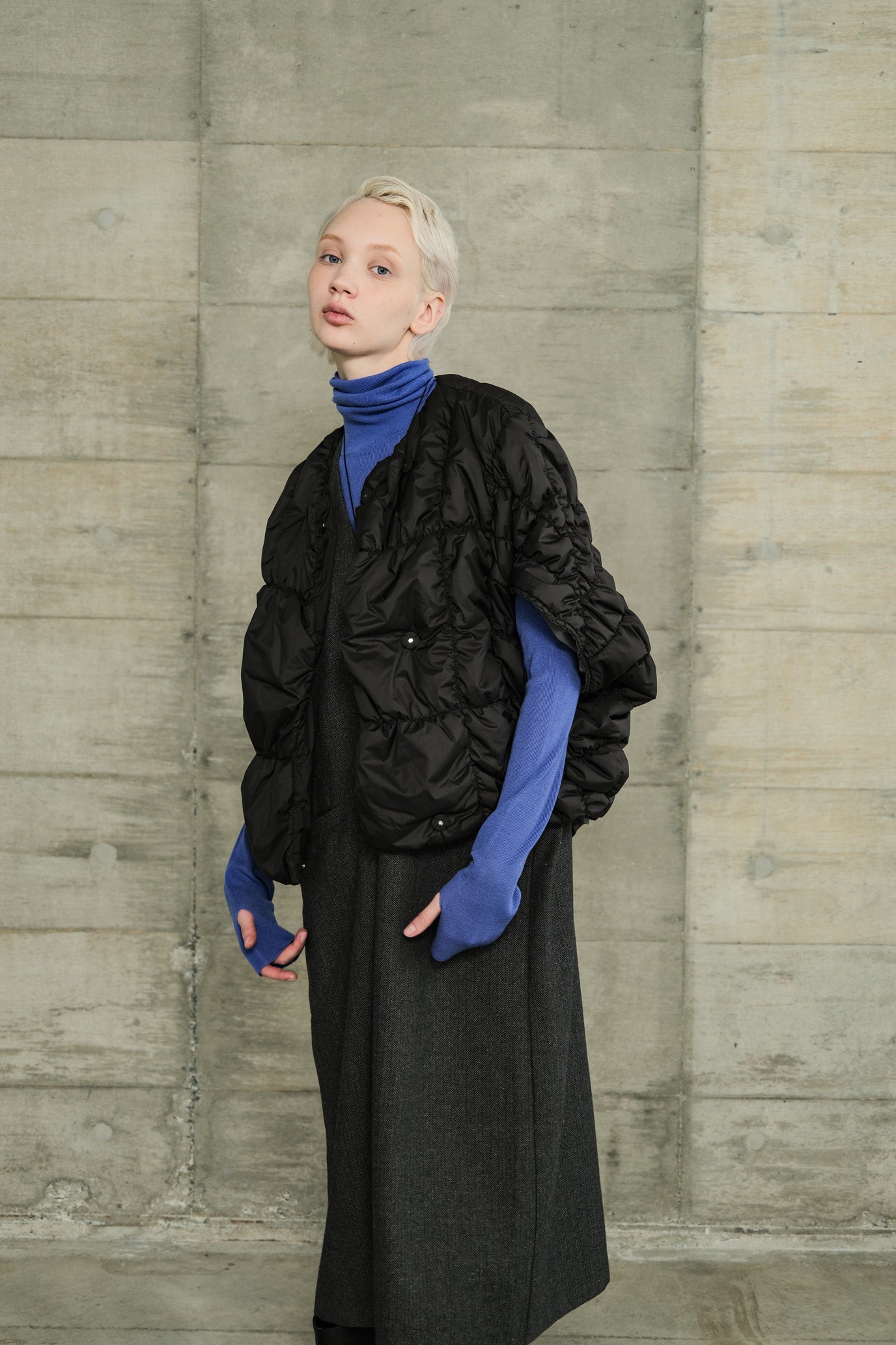 MOCOCHI Rib Turtleneck Pullover