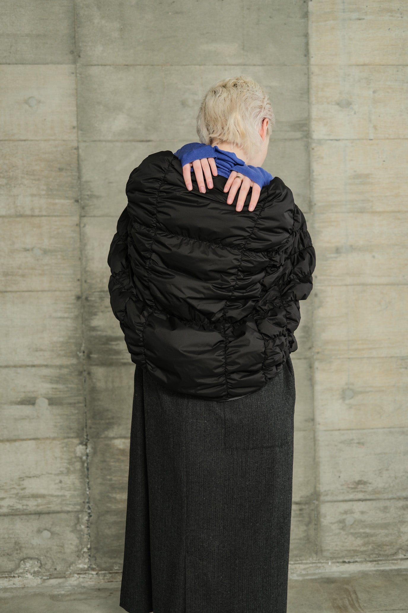 Shirred Padded Vest