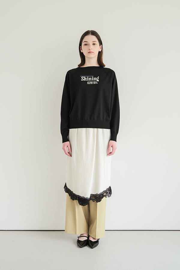 BACK No.9 Raglan Pullover