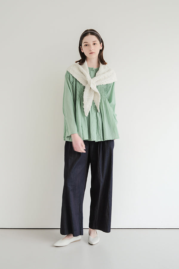 Pin Tuck Blouse