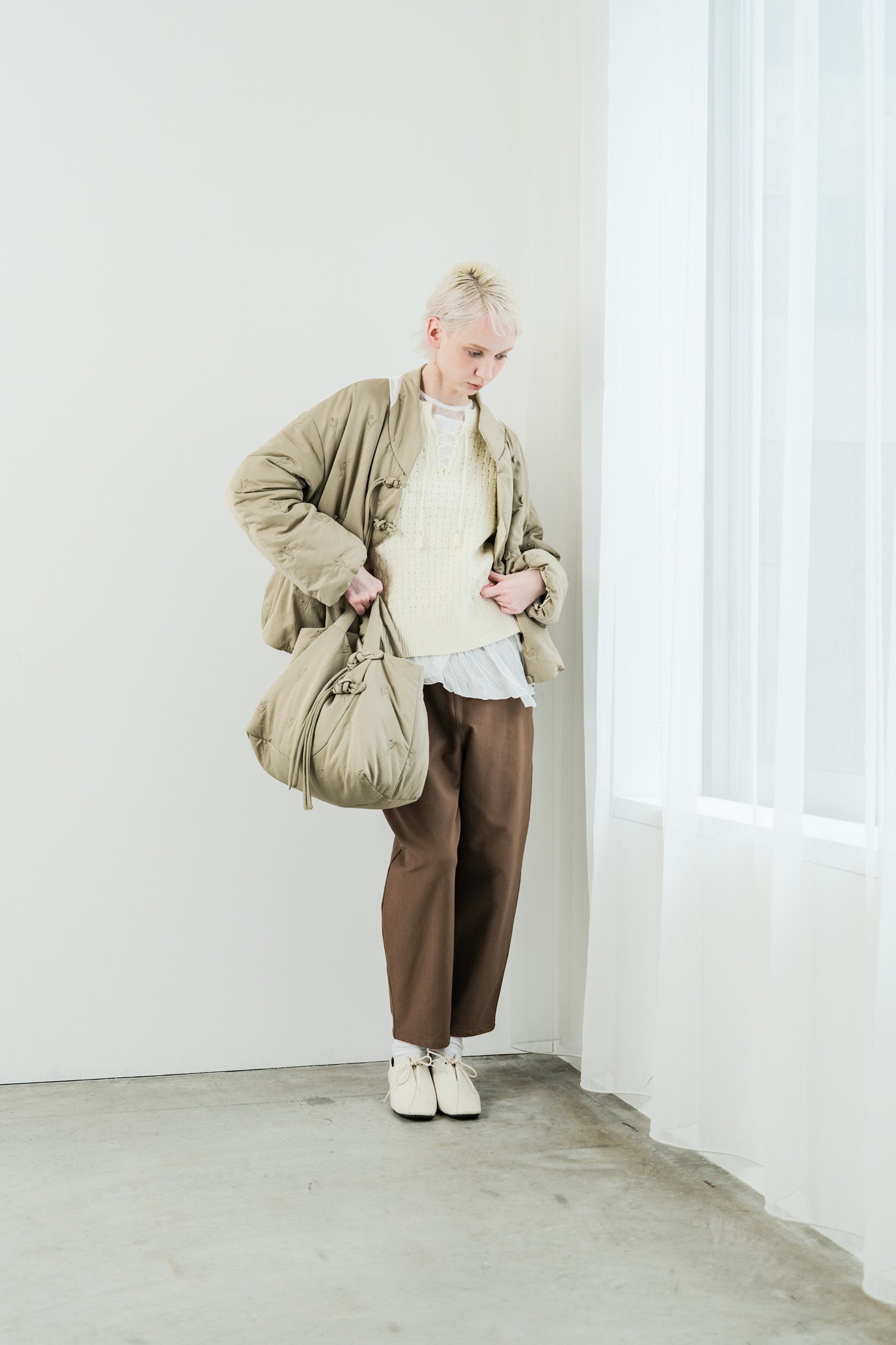 Brushed Soft Tapered Pants