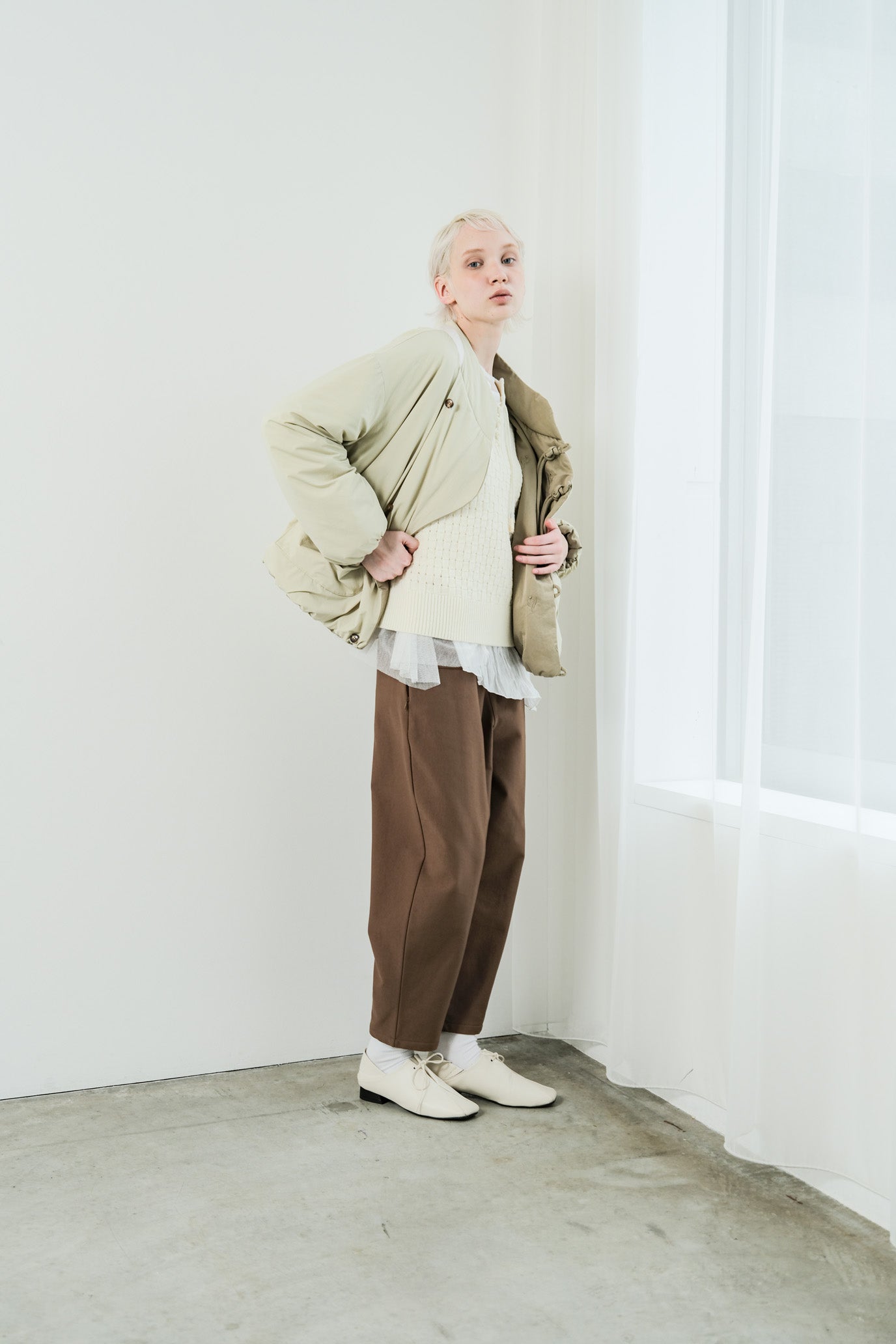 Brushed Soft Tapered Pants