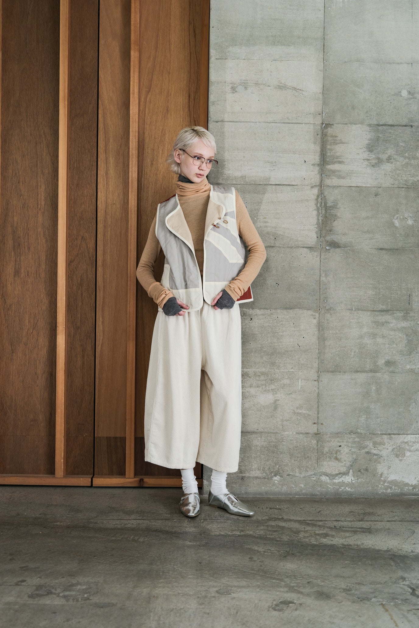 MOCOCHI Rib Turtleneck Pullover
