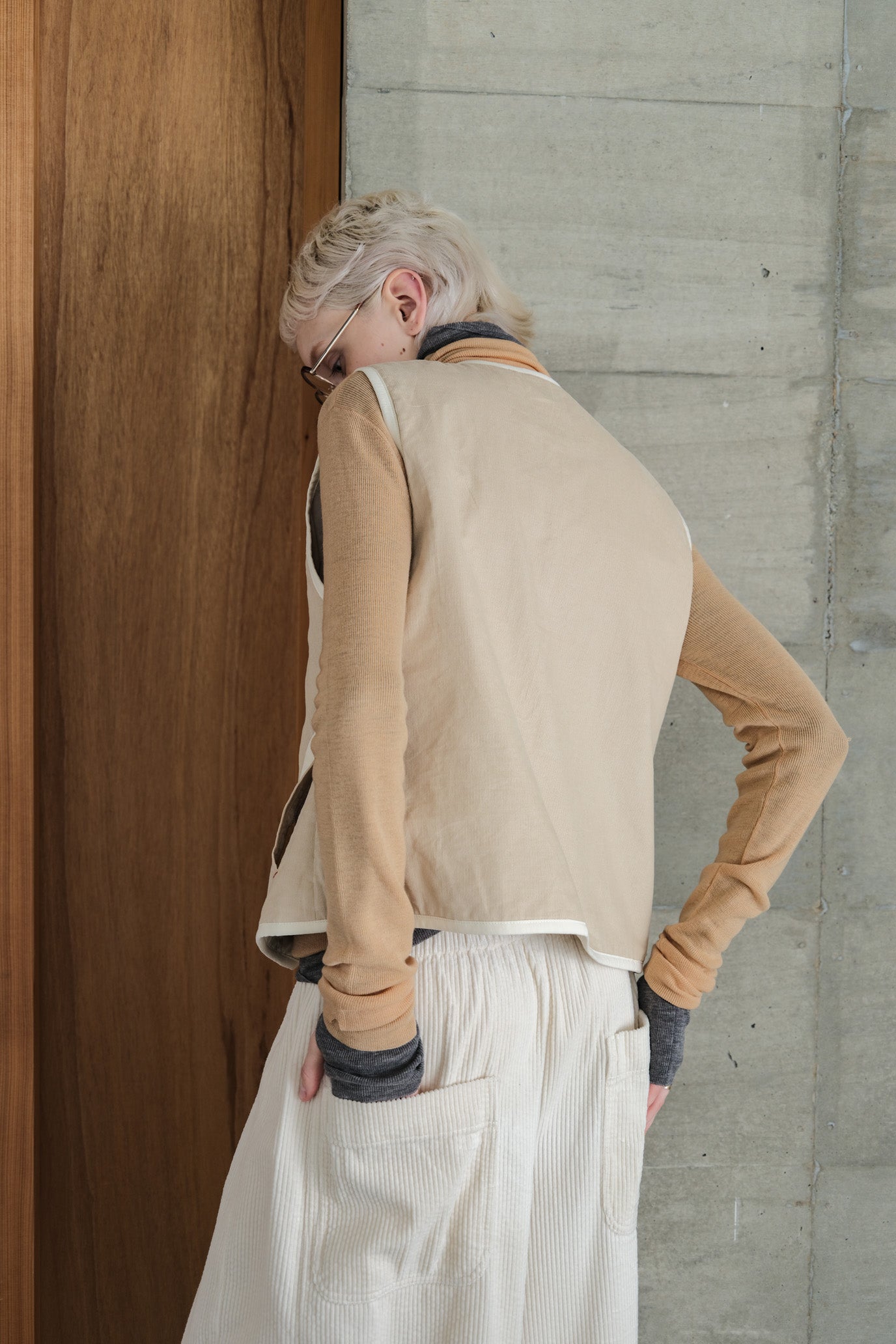 MOCOCHI Rib Turtleneck Pullover