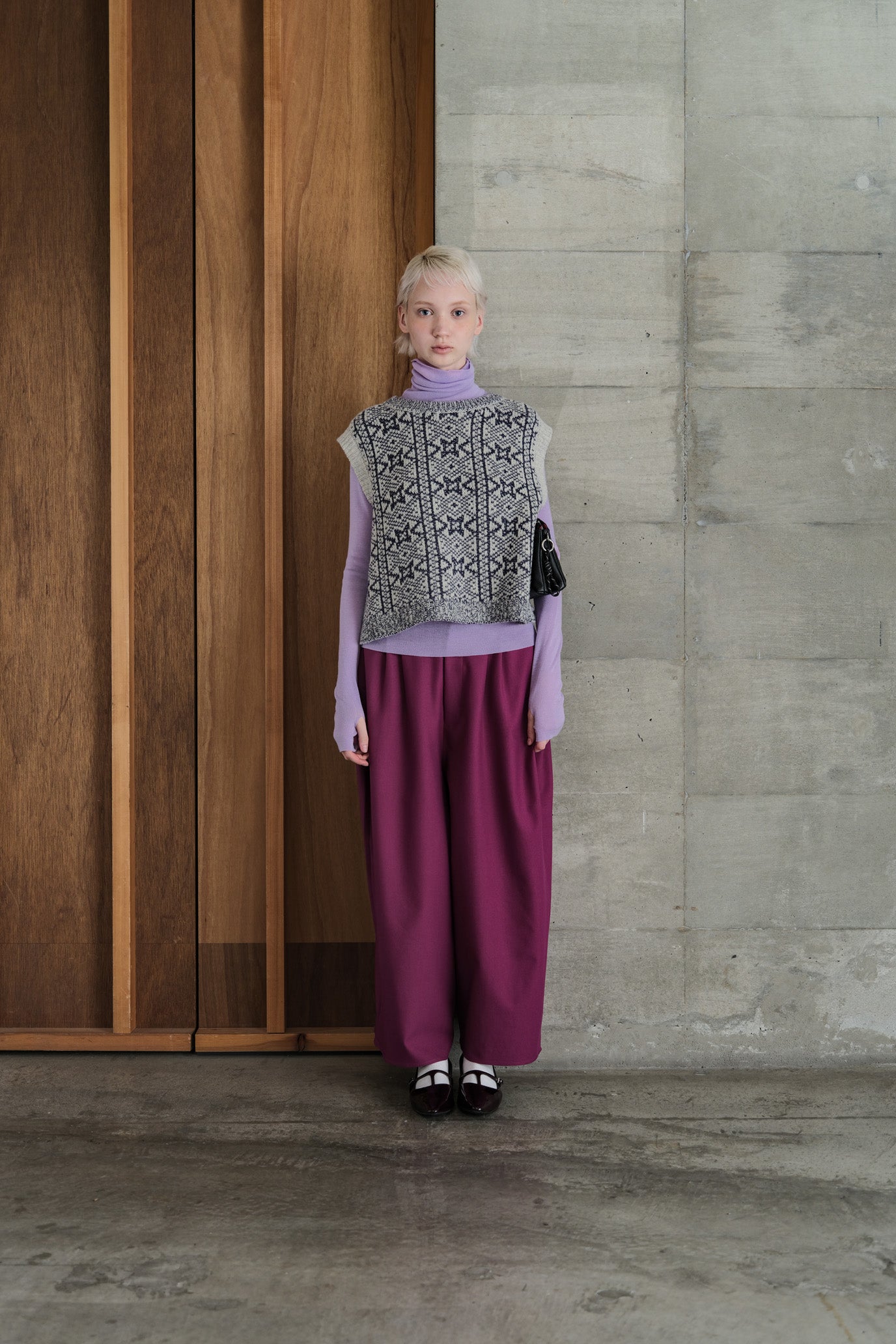 2-Way Aran Nordic Vest