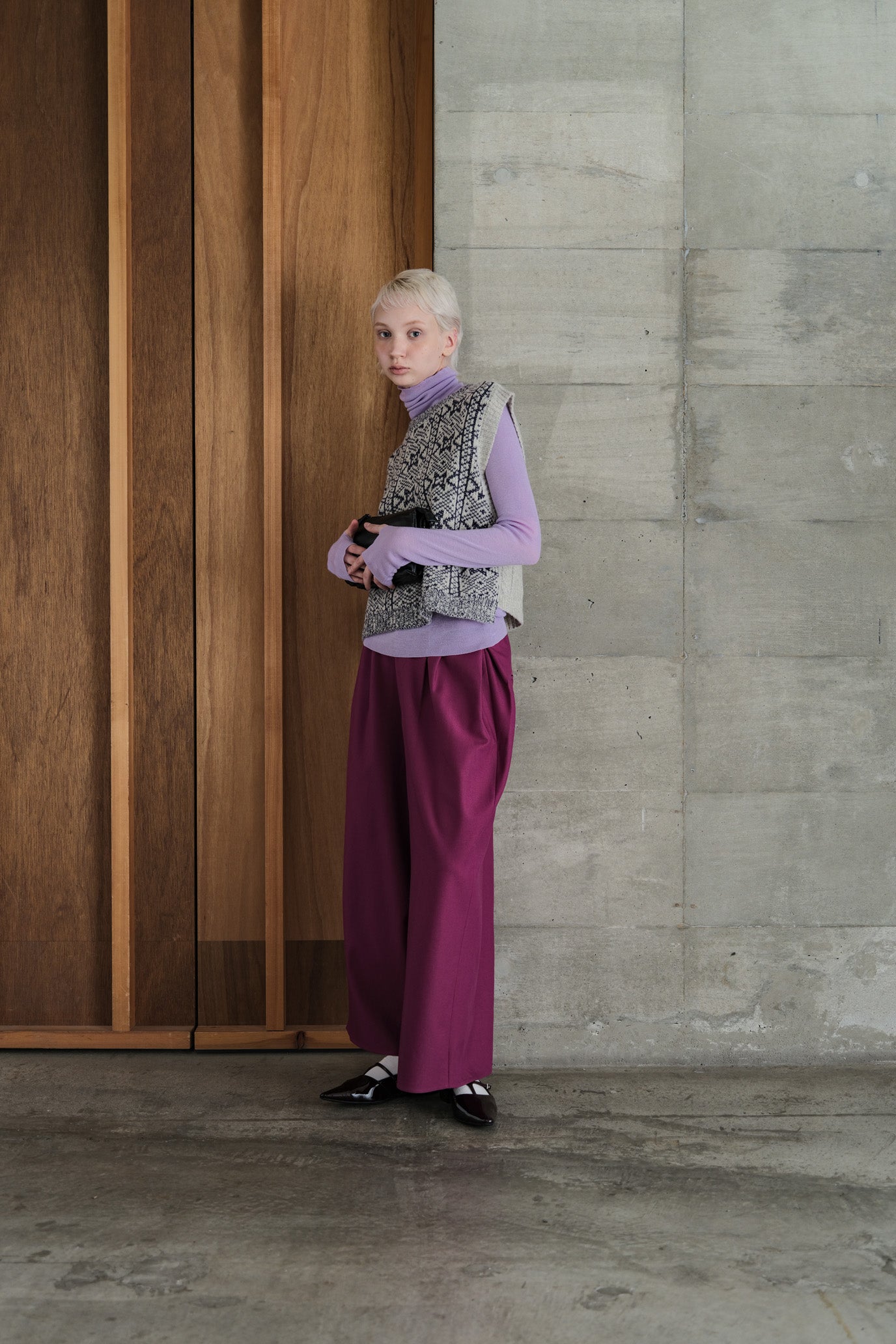2-Way Aran Nordic Vest