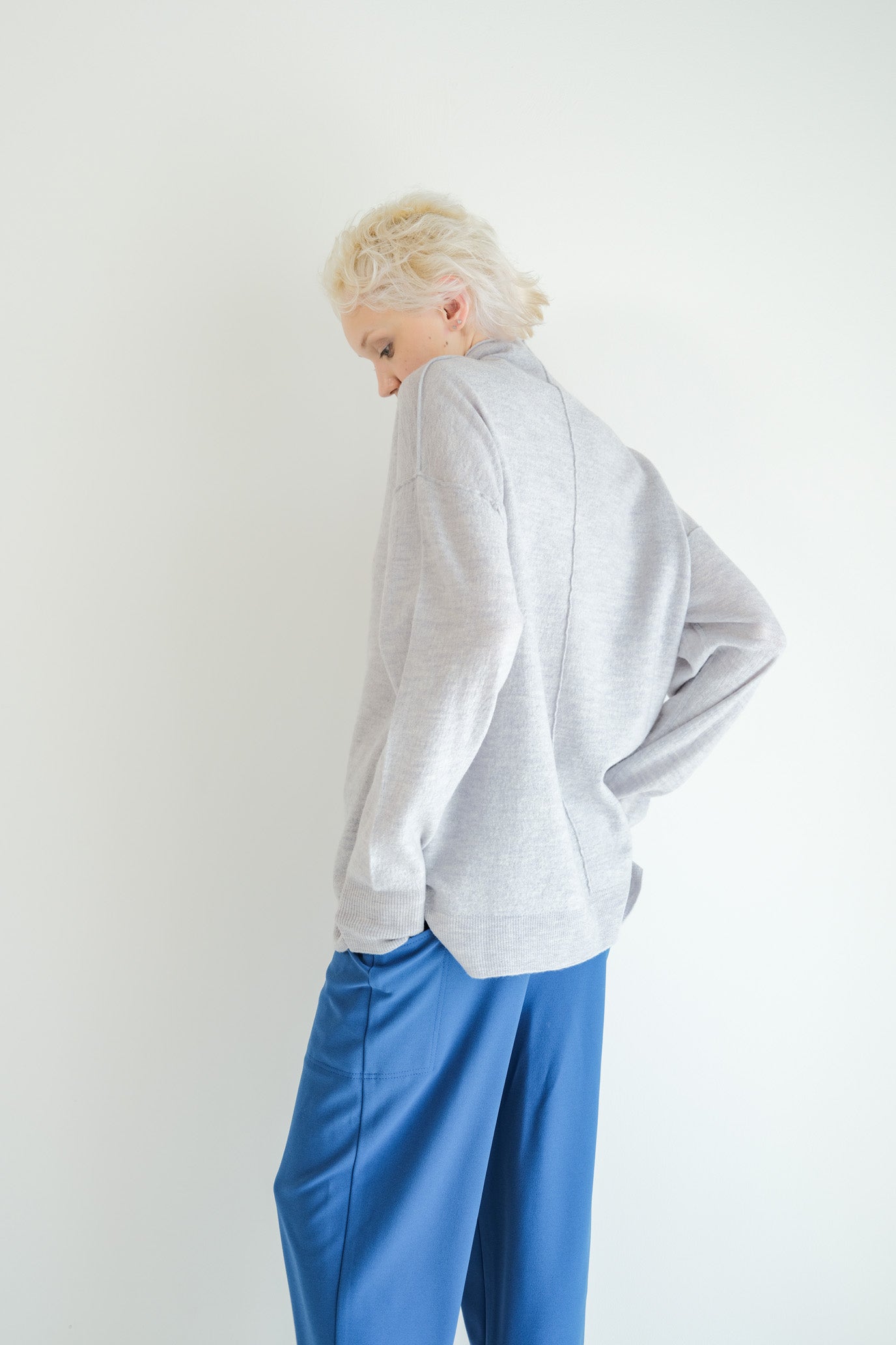 Compressed High Neck Pullover