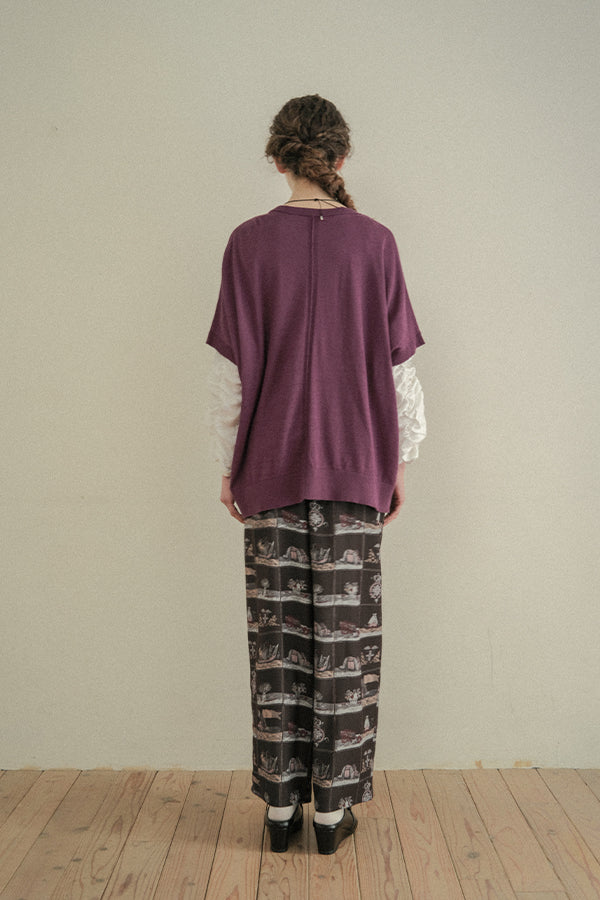 Concealed Placket Cocoon Oversized Vest