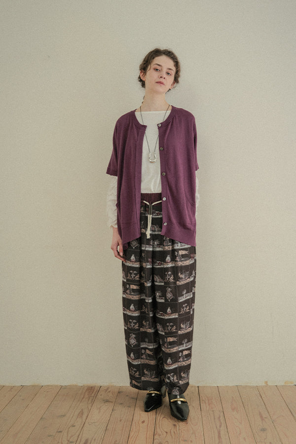 Concealed Placket Cocoon Oversized Vest