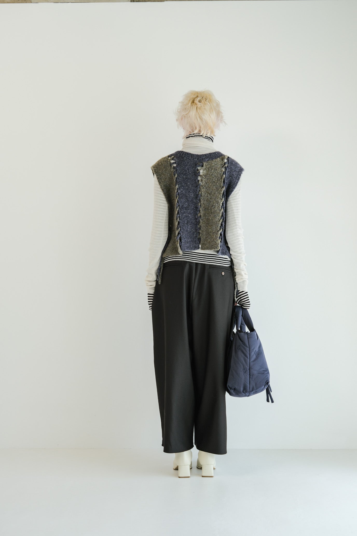 2-Way Stripe Slash Vest