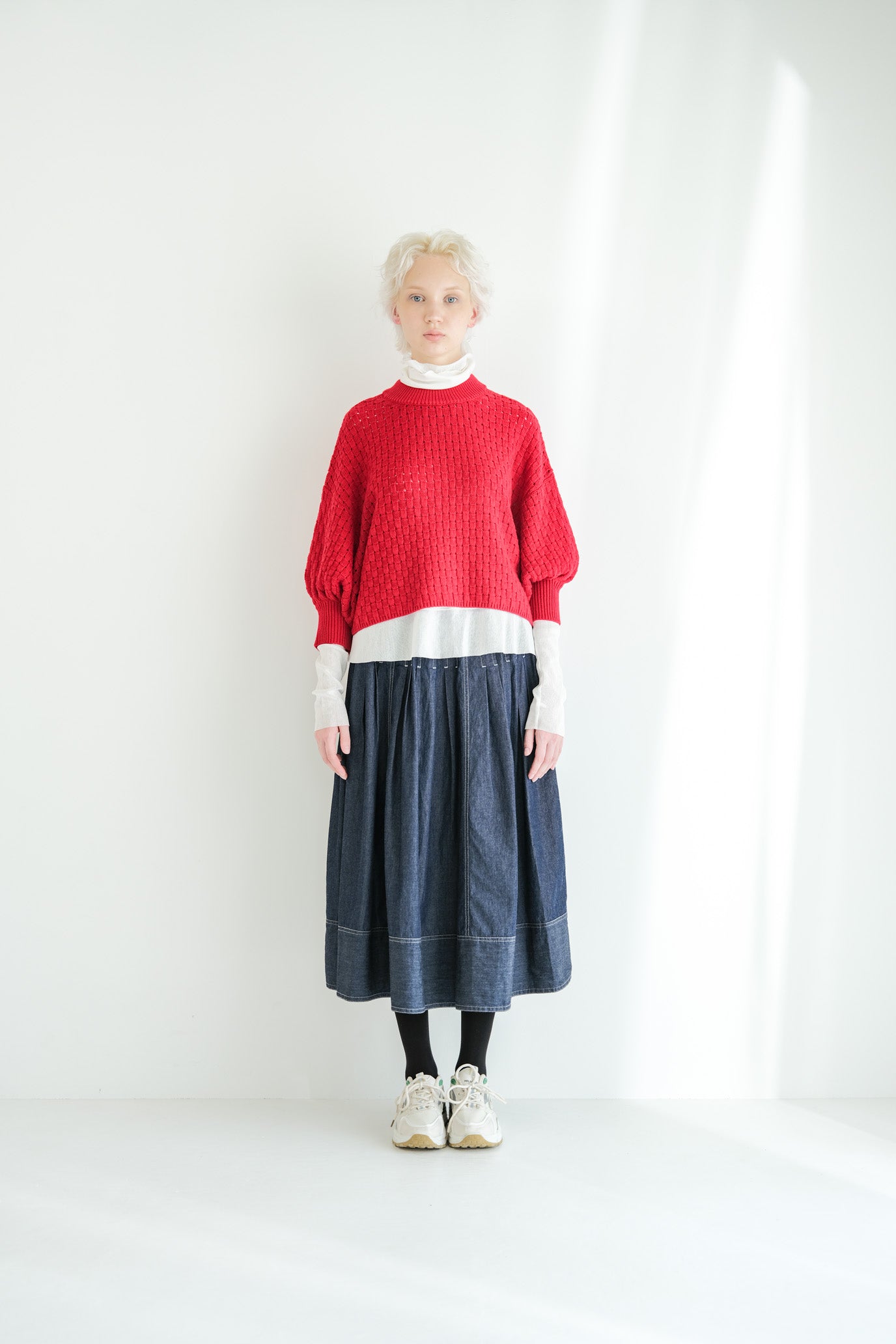 Block Piqué Puff Vest