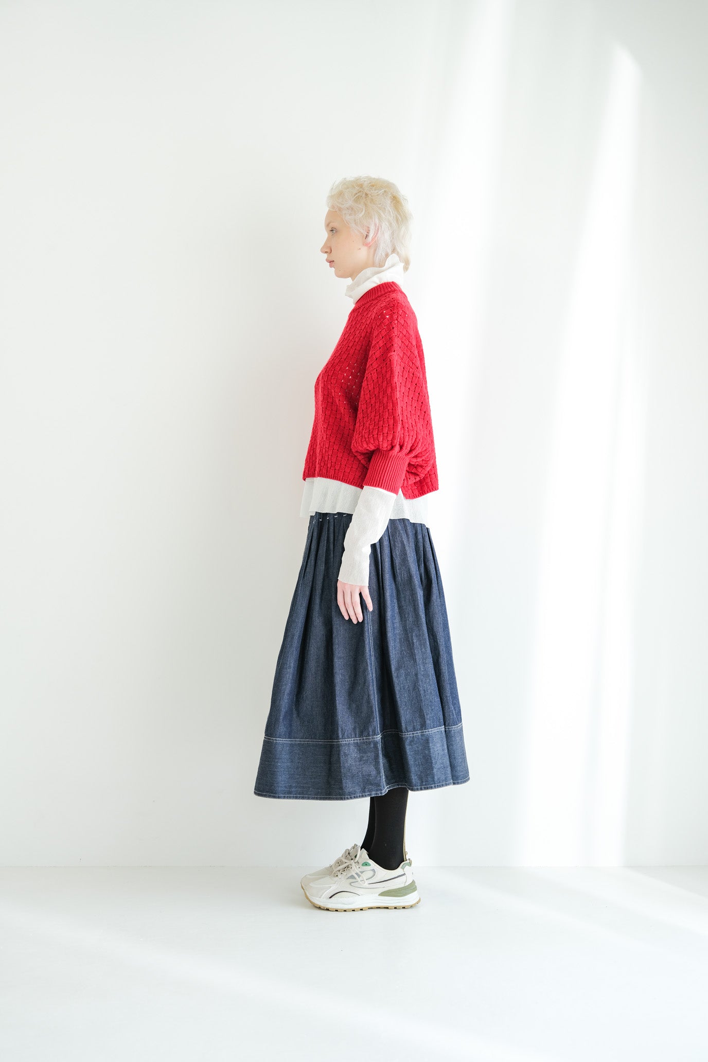 Block Piqué Puff Vest