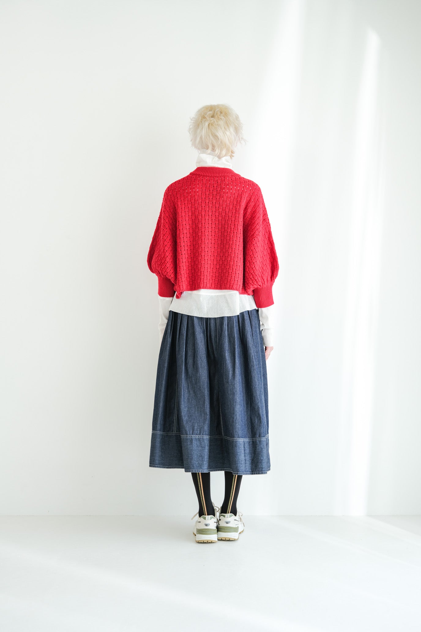 Block Piqué Puff Vest