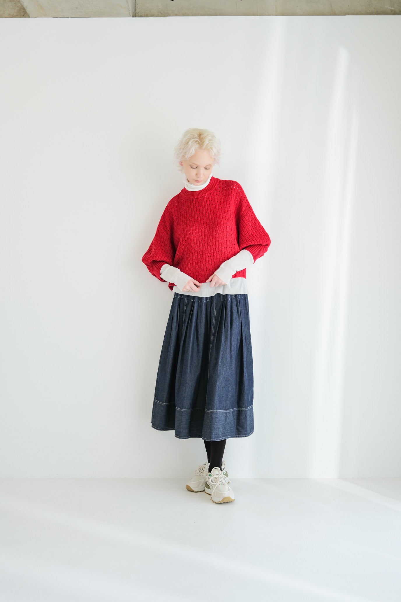 Block Piqué Puff Vest