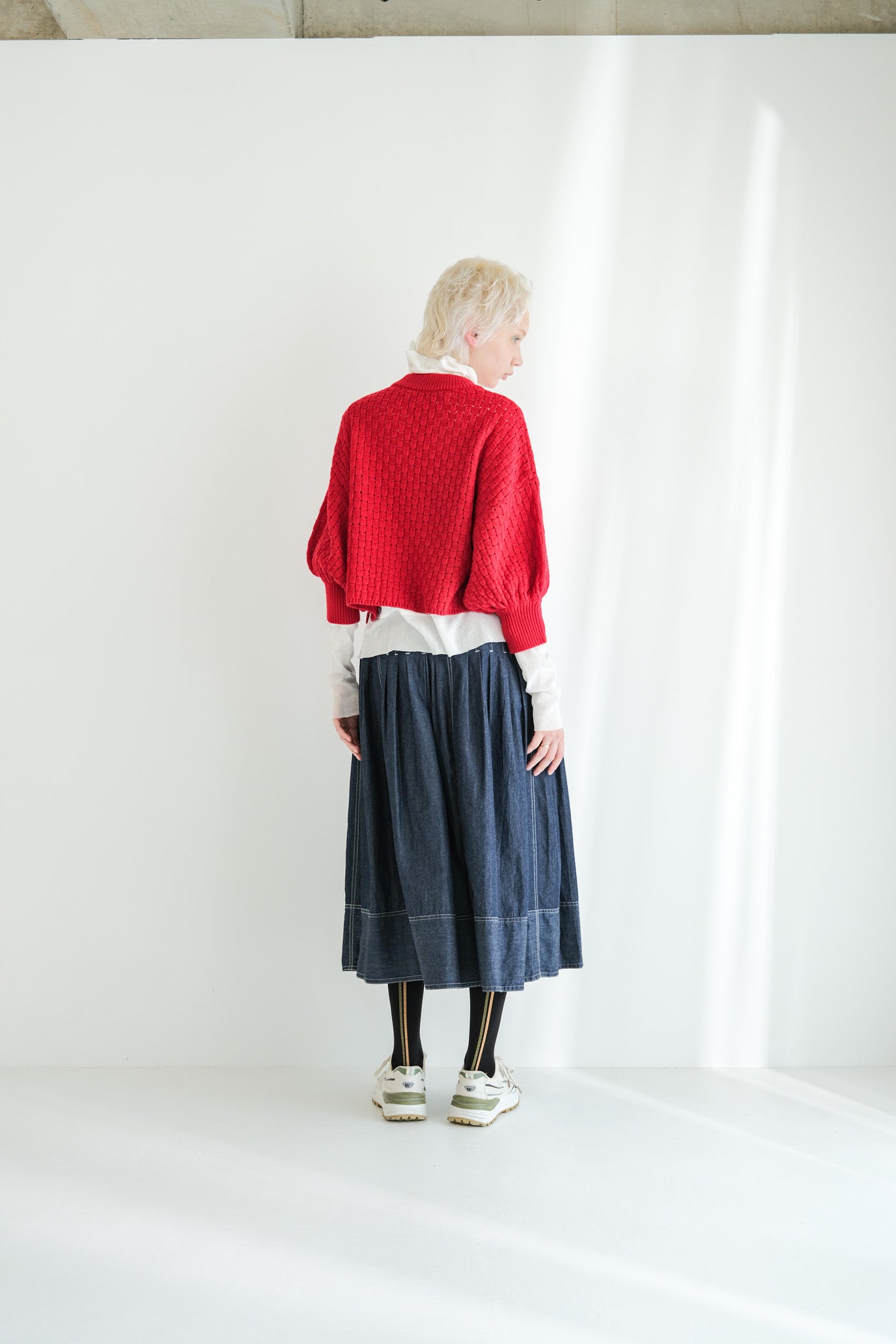 Block Piqué Puff Vest
