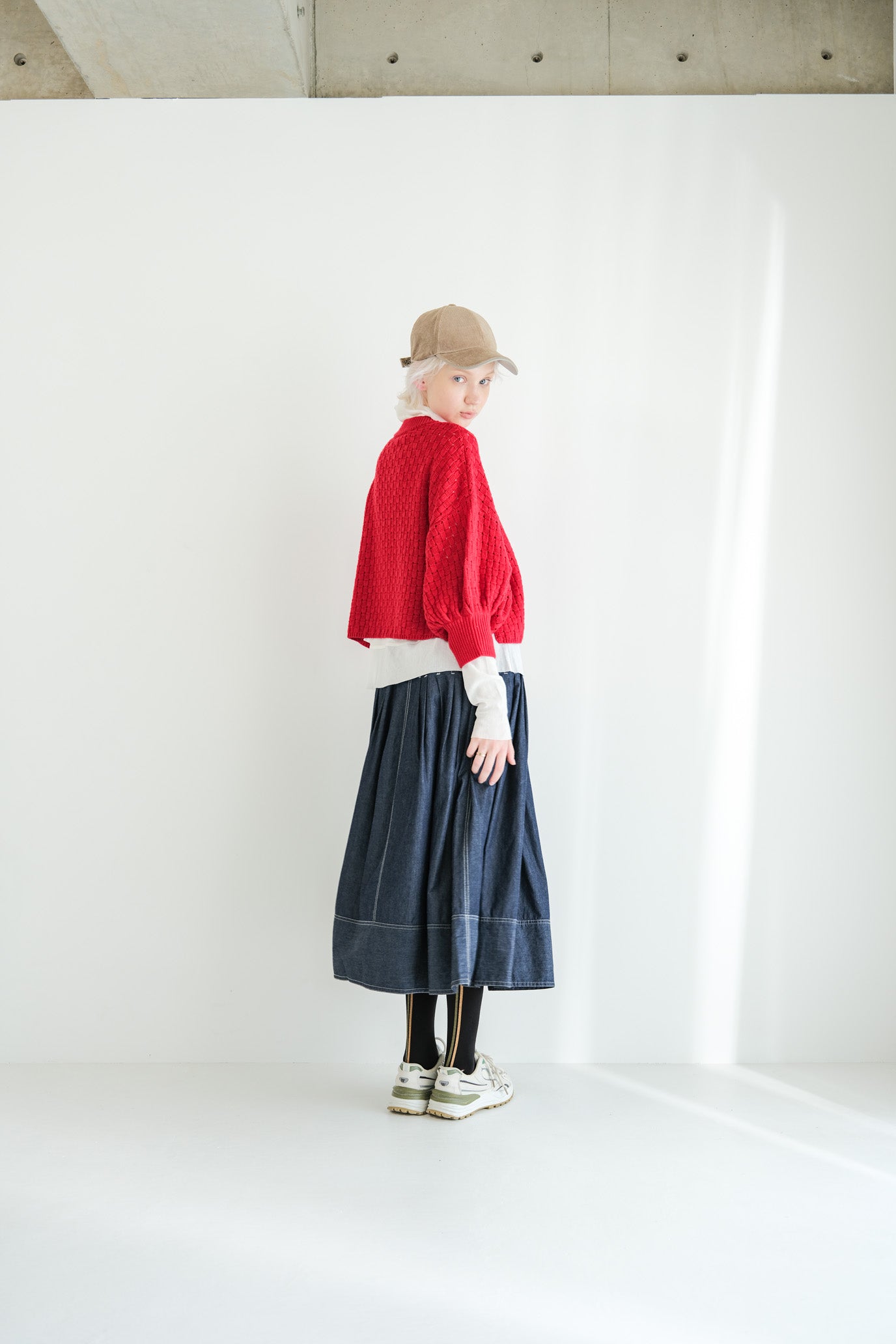 Block Piqué Puff Vest