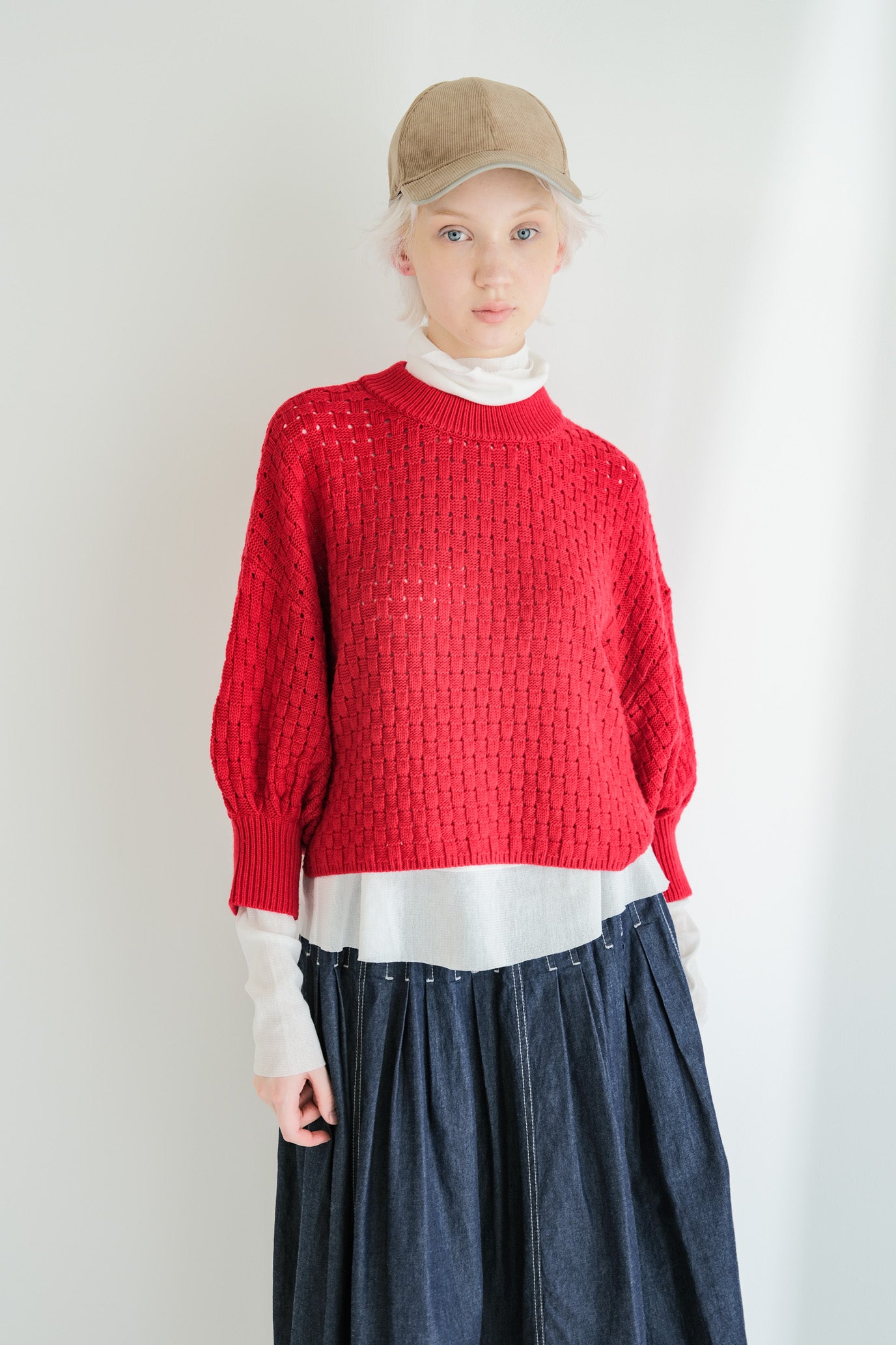 Block Piqué Puff Vest