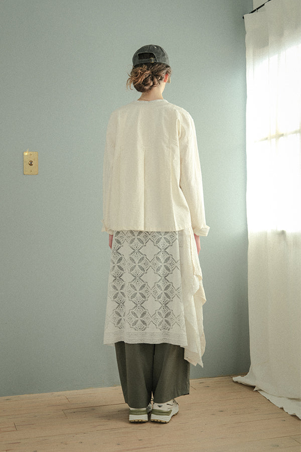 Motif Embroidered Short Jacket