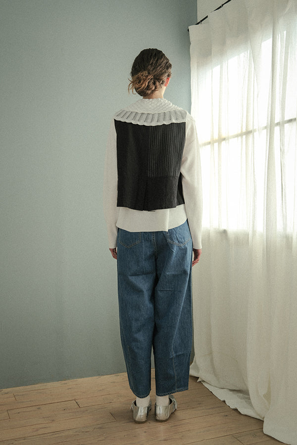 Drawstring Detachable Collar