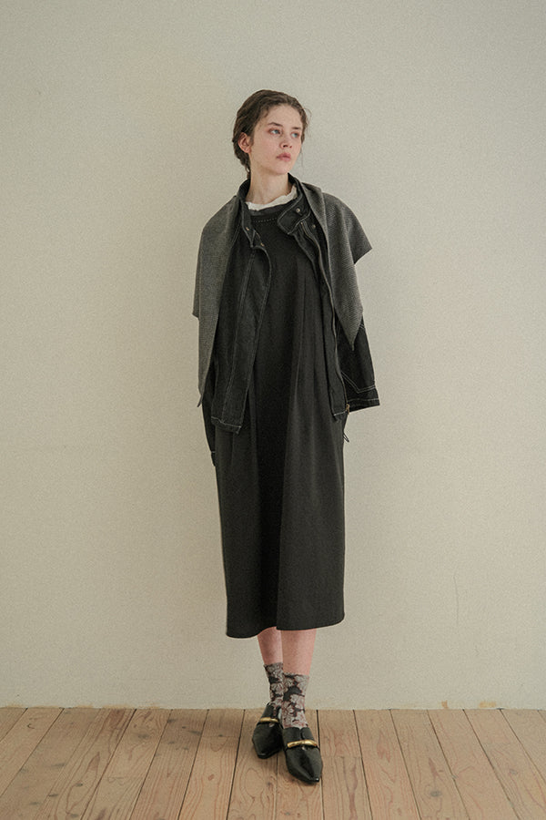 2-Way Detachable Collar Dress